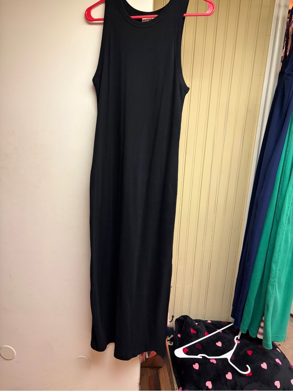 Universal Thread Black Sleeveless Maxi Dress